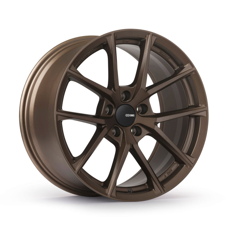 Enkei Helix 18x9.5in / 5x120 BP / 45mm Offset / 72.6mm Bore - Matte Bronze Wheel