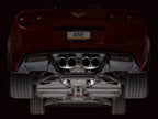 AWE Tuning 09-13 Chevrolet Corvette 6.2L Track Edition Axle-Back Exhaust w/ Chrome Silver Tips