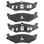 R1 1989-10 Plymouth Sundance Rear Semi Met Brake Pads