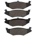 R1 1989-10 Plymouth Sundance Rear Semi Met Brake Pads