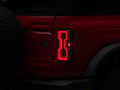 Raxiom 21-26 Ford Bronco Axial Series LED Tail Lights- Black Housing- Clear Lens