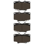 R1 90-97 Toyota Land Cruiser Front Semi Met Brake Pads