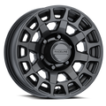 Raceline 873B Backcountry Trailer 16x6in / 6x5.5 BP / 0mm Offset / 4.25mm Bore - Satin Black