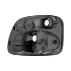 Raxiom 01-03 Ford F-150 Flareside Axial Series Version 2 Tail Lights- Carbon Fiber- Red/Clear Lens