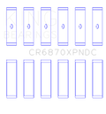 King Engine Bearings Nissan VR38DETT pMaxKote Performance Con Rod w/ Dowel Hole Bearing Set