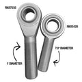 Rock Krawler Track Bar Heim Joint Misalignment Spacers (7/8 to 16MM x 1.625 Wide)
