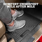 Husky Liners 08-20 Dodge Grand Caravan Weatherbeater Front & 2nd Seat Floor Liners - Black