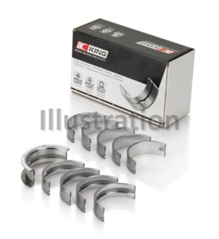 King Engine Bearings GMC 2.4L (146cu) I4 Ecotec Main Bearing Set - (Size 0.25 Oversized)