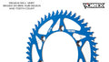 Vortex Racing 33 Tooth 420 Rear Sprocket - Blue