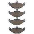 R1 97-11 Tesla Roadster Rear Semi Met Brake Pads