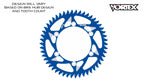 Vortex Racing 50 Tooth 520 Rear Sprocket - Blue