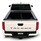 Westin Manual Retractable Tonneau Cover 24-26 Toyota Tacoma 6ft Bed Black