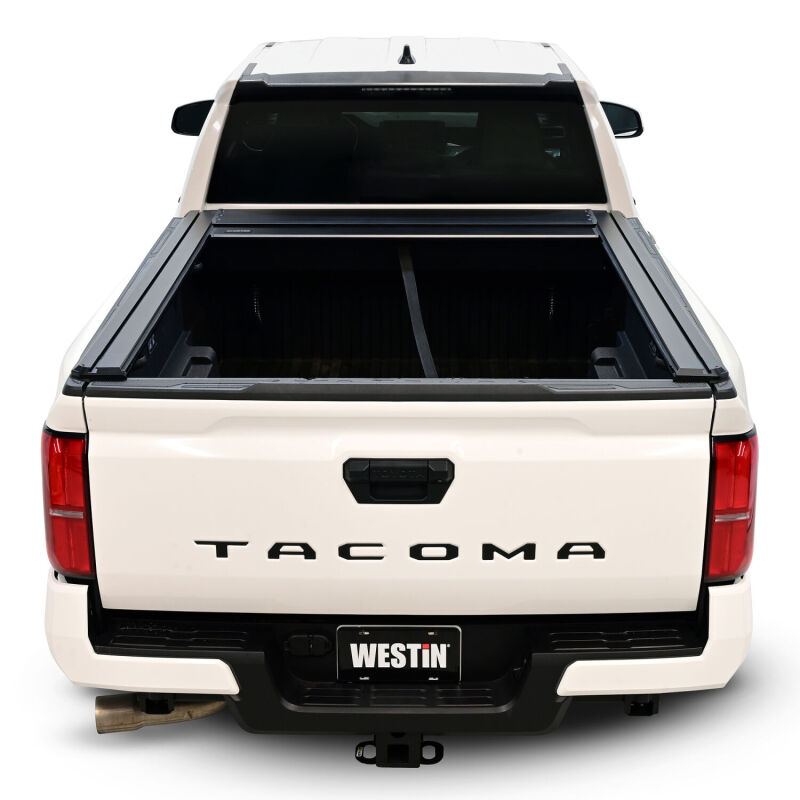Westin Manual Retractable Tonneau Cover 24-26 Toyota Tacoma 6ft Bed Black