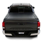 Westin 16-23 Toyota Tacoma 5ft 5in Bed Manual Retractable Tonneau Cover - Black