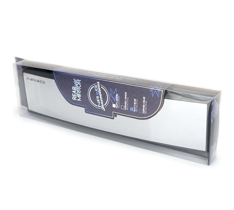 NRG 300mm Wide Panorama Clip-on Rearview Mirror - Convex w/ White Tint