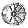 BBS TS-P 18x9in - 6x135 - 87.1 CB - ET0 - Satin Silver Wheel