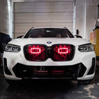 2022-2024 BMW X3 M40i (G01, LCI)  Dual BIG MOUTH LIT KIT Ram Air Intake Snorkels