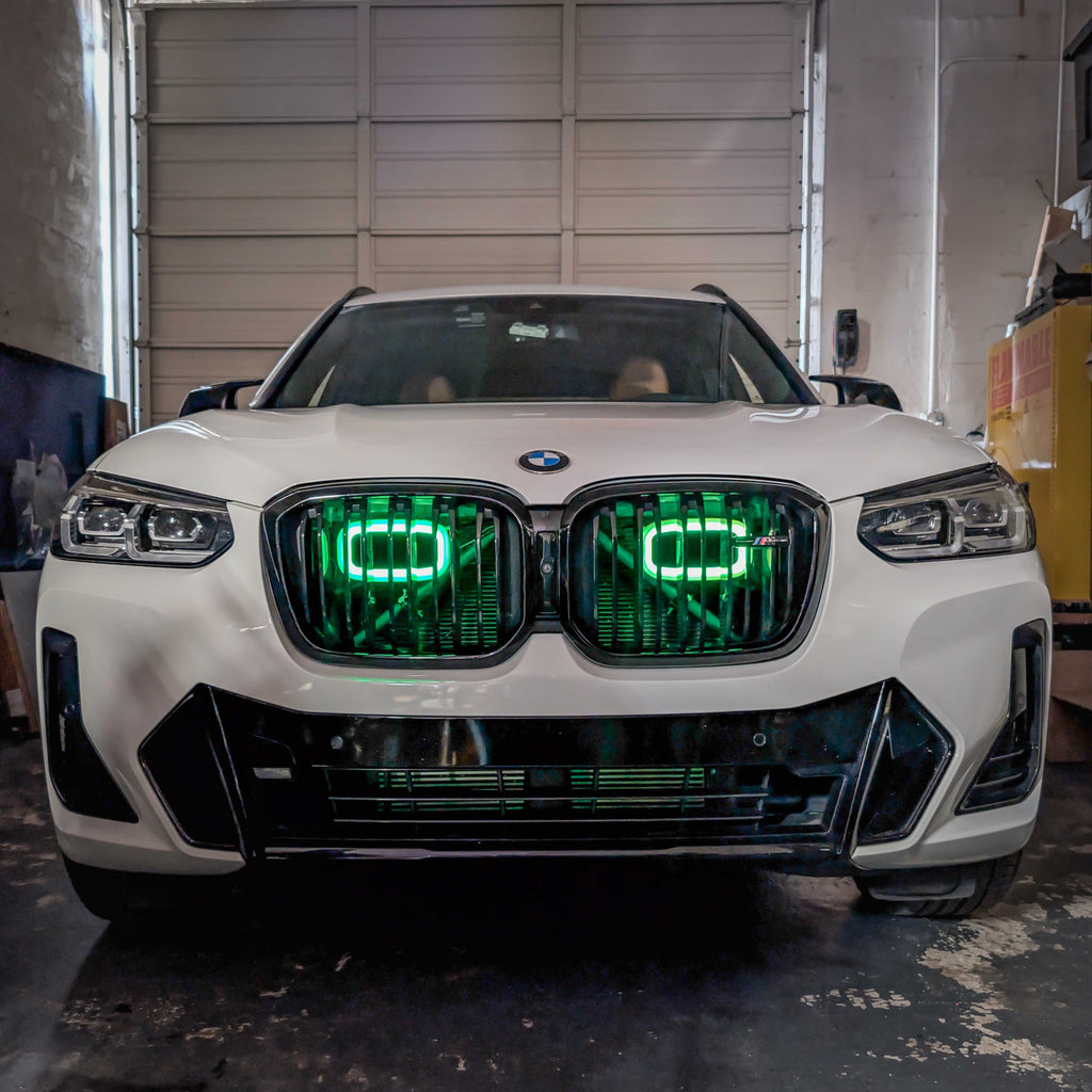 2022-2024 BMW X3 M40i (G01, LCI)  Dual BIG MOUTH LIT KIT Ram Air Intake Snorkels