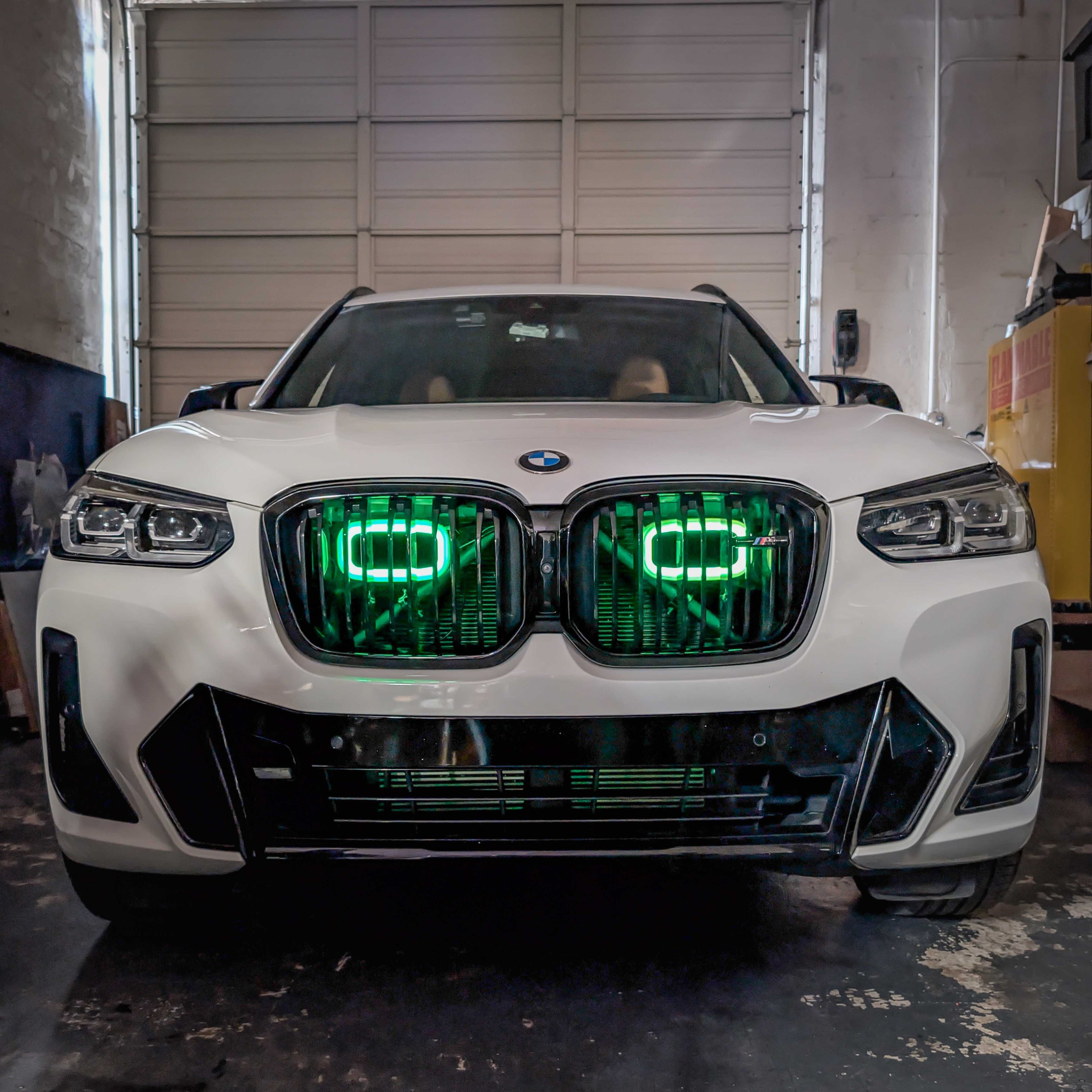 2022-2024 BMW X3 M40i (G01, LCI)  Dual BIG MOUTH LIT KIT Ram Air Intake Snorkels