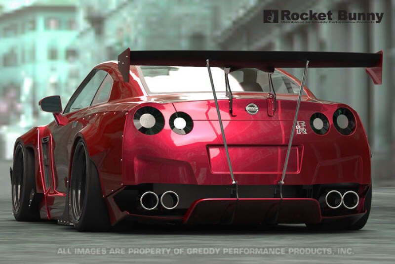 GReddy Rocket Bunny R35 V2 Front Splitter Plate