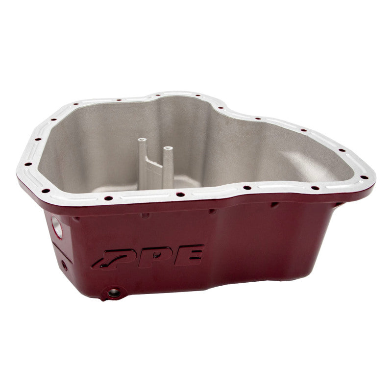 Wehrli 01-10 GM Duramax WCFab X PPE High Capacity Aluminum Oil Pan - Bengal Silver