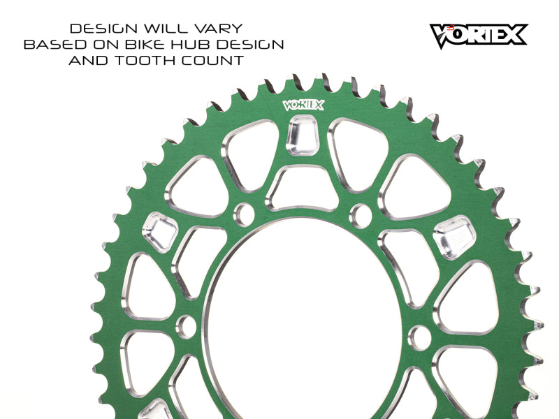 Vortex Racing V4 38 Tooth 520 Rear Sprocket - Green