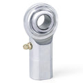 QA1 C Series 2-Pc Rod End - Female/Right Hand - 6mm Bore x M6x1.0 w/Zerk - Carbon Steel