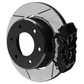 Wilwood 71-91 Chevy Blazer Forged Dynalite Rear Brake Kit w/ 12.19in Slotted Rotor - Black