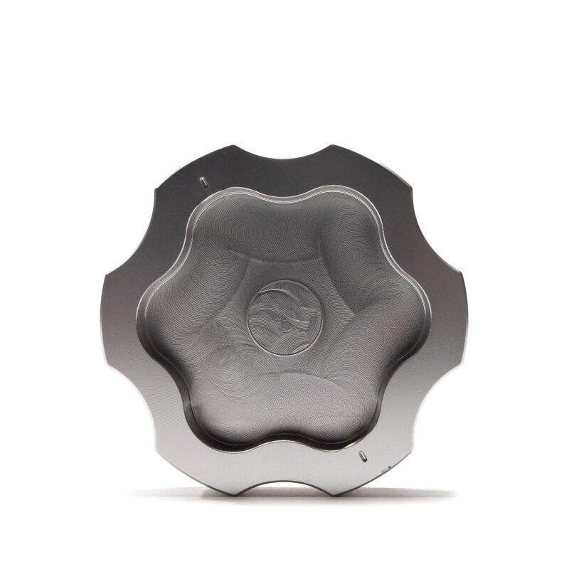 Wehrli 17-26 Ford Super Duty 6.7L Power Stroke Billet Power Steering Reservoir Cap - Clear Anodized