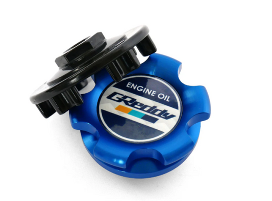 GReddy Type-B Oil Filler Cap Toyota M37-P3.0 - Blue