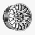 BBS TS-M 18x9in - 6x139.7 - 106.1 CB - ET12 - Satin Silver Wheel