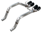 AWE Tuning 09-13 Chevrolet Corvette 6.2L Track Edition Axle-Back Exhaust w/ Diamond Black Tips