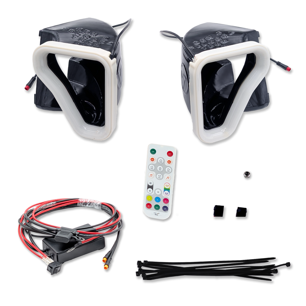 2022+ Cadillac CT5-V Blackwing Dual BIG MOUTH LIT KIT Ram Air Intake Snorkels