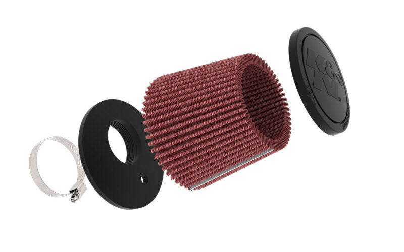 K&N 60mm Flg 113mm X 132mm B-Od 84mm X 89mm T-Od 1121mm H