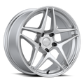 Kansei K15H Astro 18x8.5in / 5X112 BP / 35mm Offset / 66.56mm Bore - Hyper Silver