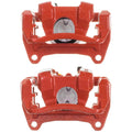 Power Stop 17-22 GMC Acadia Rear Red Caliper w/Bracket (Pair)