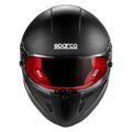 SPARCO Stealth RF Helmet - Small - Matte Black/Red