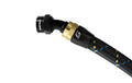GReddy AN08 30 DEGREE HOSE END SWIVEL BLACK/GOLD ANODIZED