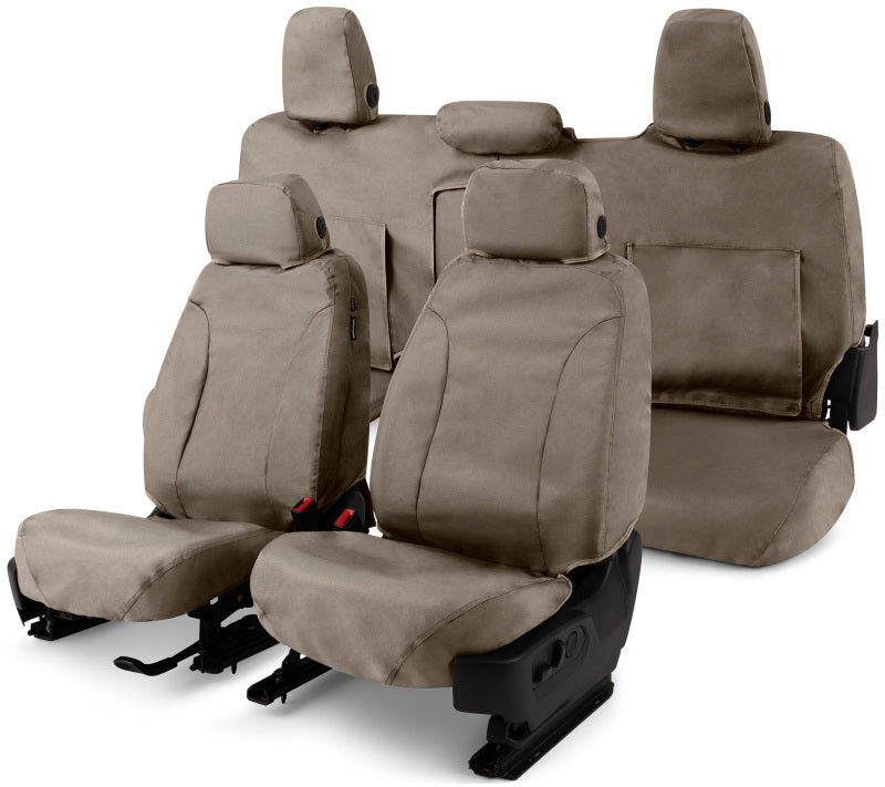 Covercraft 15-21 Ford Transit Endura Waterproof SeatSaver Third Row Seat Covers-Taupe