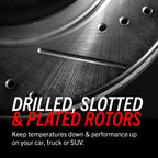 Power Stop 20-26 Chrysler Pacifica Front Drilled & Slotted Rotor - Pair