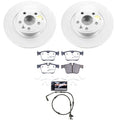 Power Stop 18-19 Jaguar E-Pace Rear Z36 Coated Truck & Tow Brake Kit