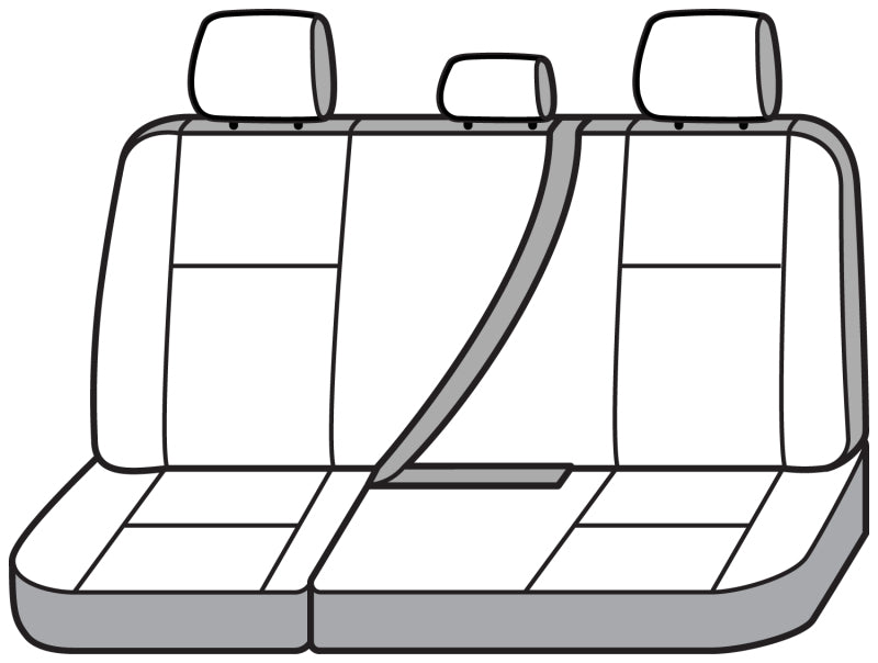 Covercraft 19-25 Chevrolet Silverado Carhartt Super Dux SeatSaver Sec Row Custom Seat Cover- Gravel