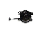 Raxiom 07-18 Jeep Wrangler JK V2 LED Switchback Fog Lights with Amber Turn Signal and Halo Rings