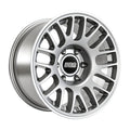BBS TS-M 17x9in - 6x135 - 87.1 CB - ET-12 - Satin Silver Wheel