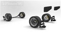 GReddy 2012+ Scion FR-S Pandem Wide Body V3.5 Rear Canards