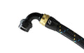 GReddy AN08 90 DEGREE HOSE END SWIVEL BLACK/GOLD ANODIZED