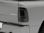 Raxiom 09-18 Dodge RAM 1500 Axial Series LED Tail Lights- Black Housing- Smoked Lens