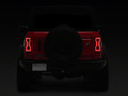 Raxiom 21-26 Ford Bronco Axial Series LED Tail Lights- Black Housing- Clear Lens