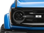 Raxiom 21-26 Ford Bronco LED Halo Headlights with White Backlight- Black Housing- Clear Lens
