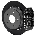 Wilwood 22-24 Polaris RZR Turbo/ Pro R 5-Lug Rear Big Brake Kit - Black Powder Coat